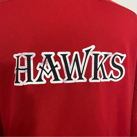 ADIDAS Hawks Climacool full zip vented jacket 2 pockets 100% polyester M - Picture 6 of 11